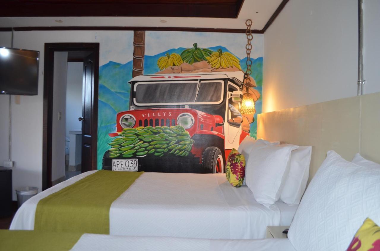 Aromarte Finca Hotel Филандиа Екстериор снимка