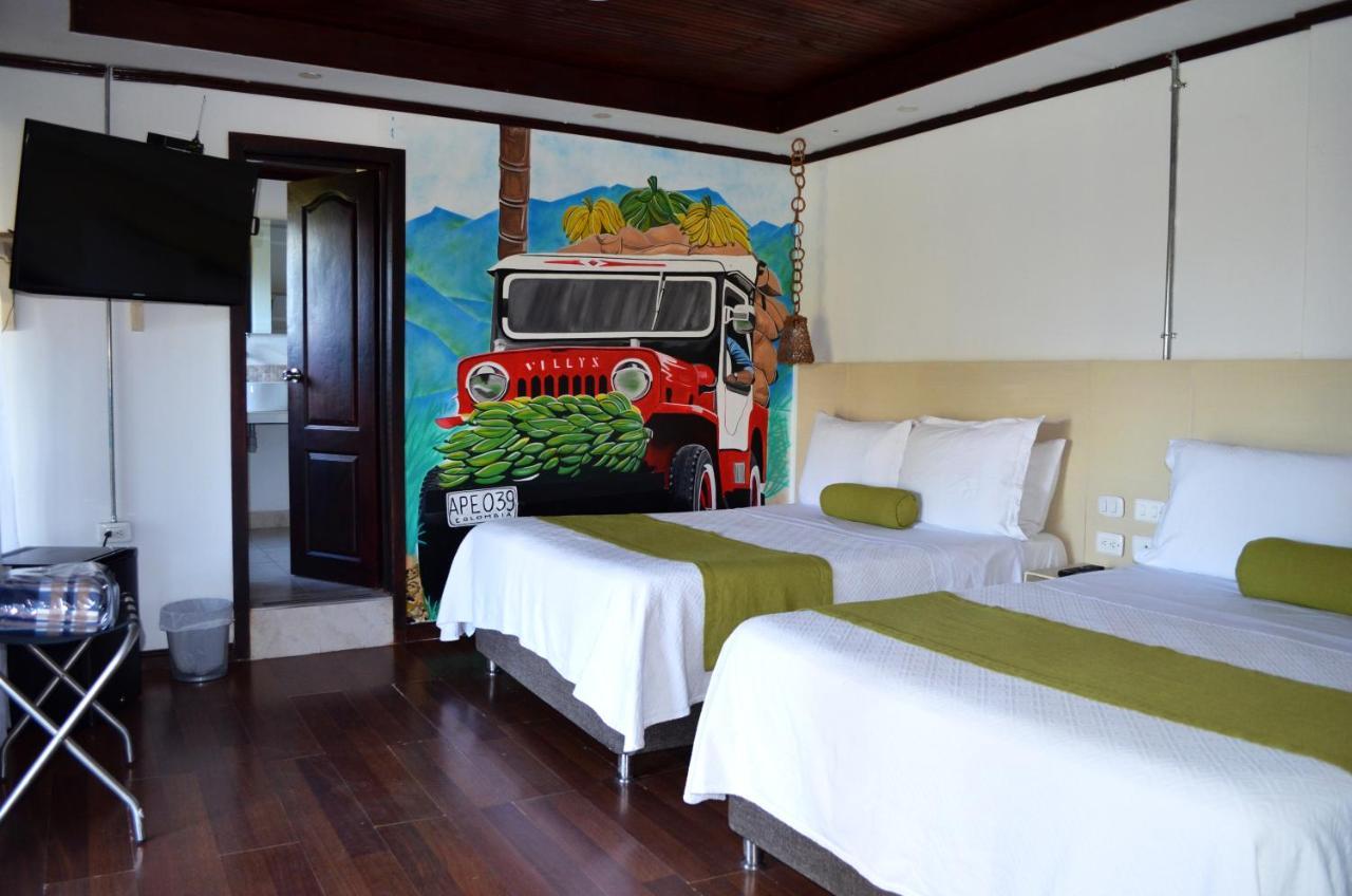 Aromarte Finca Hotel Филандиа Екстериор снимка